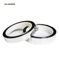 2- Glossy Silver PET Polyester Film Aluminized Metal Mirror Lineation Pinstripe Reflective Mylar DIY Decoration Adhesive Tape