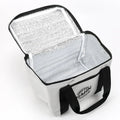Wholesale Reusable Insulated Solar Panel Thermal Cooler Bag Food Storage Lunch Tote Letter Pattern 1000pcs Waterproof Zipper