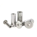 Flat Head Hex Socket Sleeve Barrel Nut Furniture Connector Binding Post Nuts