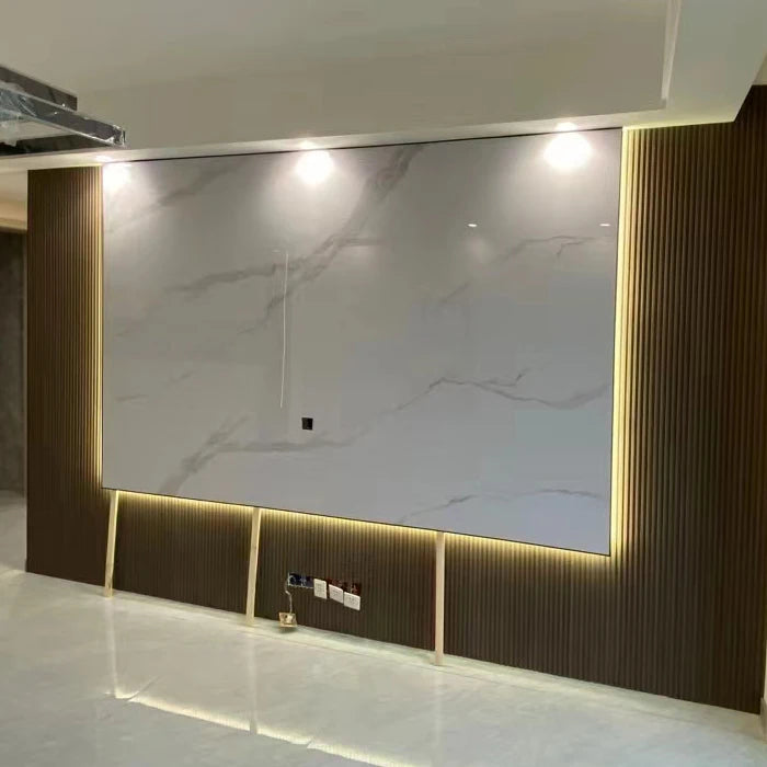 Uv Highlight Pvc Living Room Background Wall Decorative Wall Panels Marble