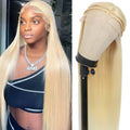 Full 360 Lace Frontal Wig Raw Brazilian Lace Front Wigs Human Hair 613 Honey Blonde Glueless Full HD Lace Wigs
