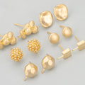Wholesale MD58 Jewelry Accessories 6pcs Lot 18K Gold Rhodium Plated Copper Handmade 18K Gold Rhodium Plated Copper Charms Metal