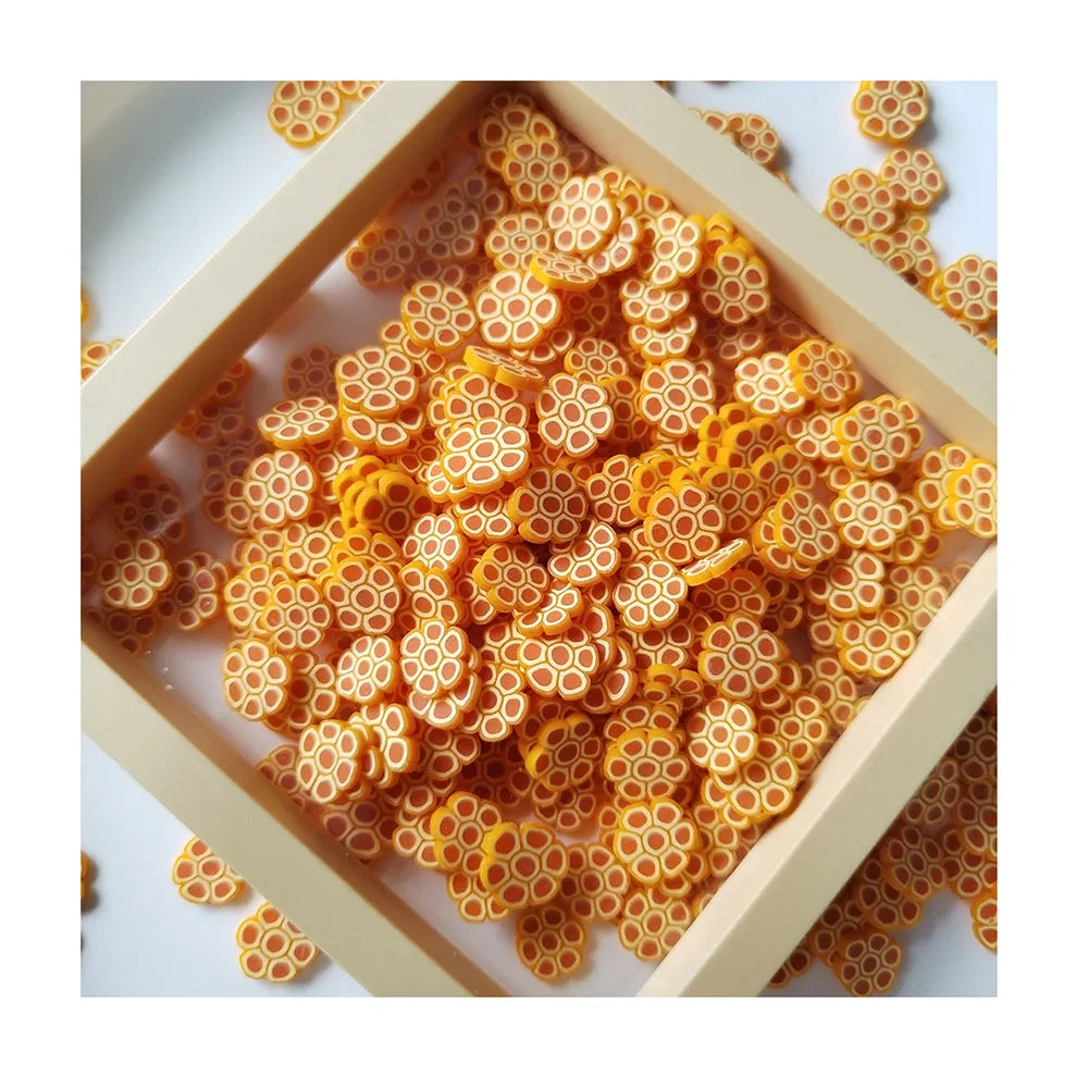 Hotsale Polymer Clay Honeycomb Slice  Beehive Clay Sprinkles Love Confetti for DIY Crafts Making