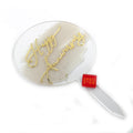 Round Acrylic Cake Toppers Clear Blank Circle DIY Birthday Cake Topper for Wedding  Birthday Party Anniversary Cake Decoration