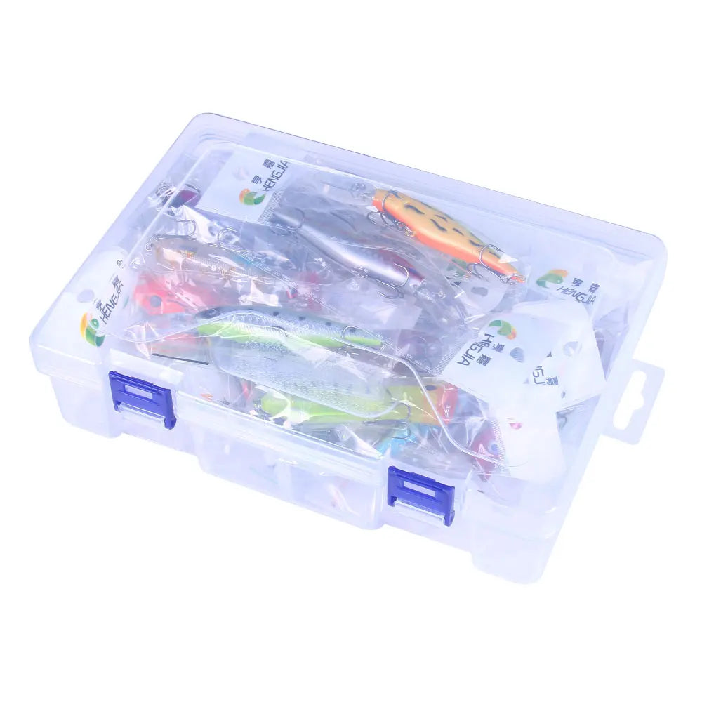 Mix Minnow Popper Fishing Lure Pencil Frog Fishing Bait Many Pcs Box Set Contact Me