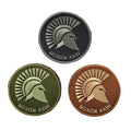Exquisite Embroidered Spartan Laconian Assorted Colors Team Tactical Morale Round Badges Outdoor Patches