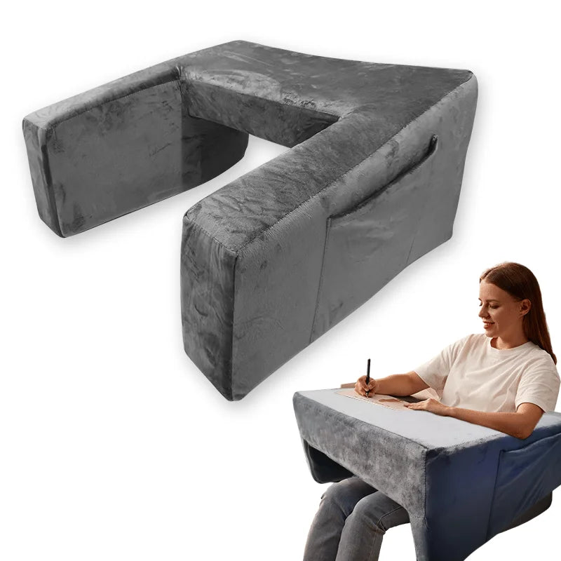 New Memory Foam Sofa Bed TV Reading Gaming Pillow with Knitted Design Customizable Color & Logo