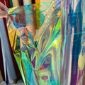 High Quality Pvc Rainbow Reflective Heat Transfer Laminating Color Vinyl Film