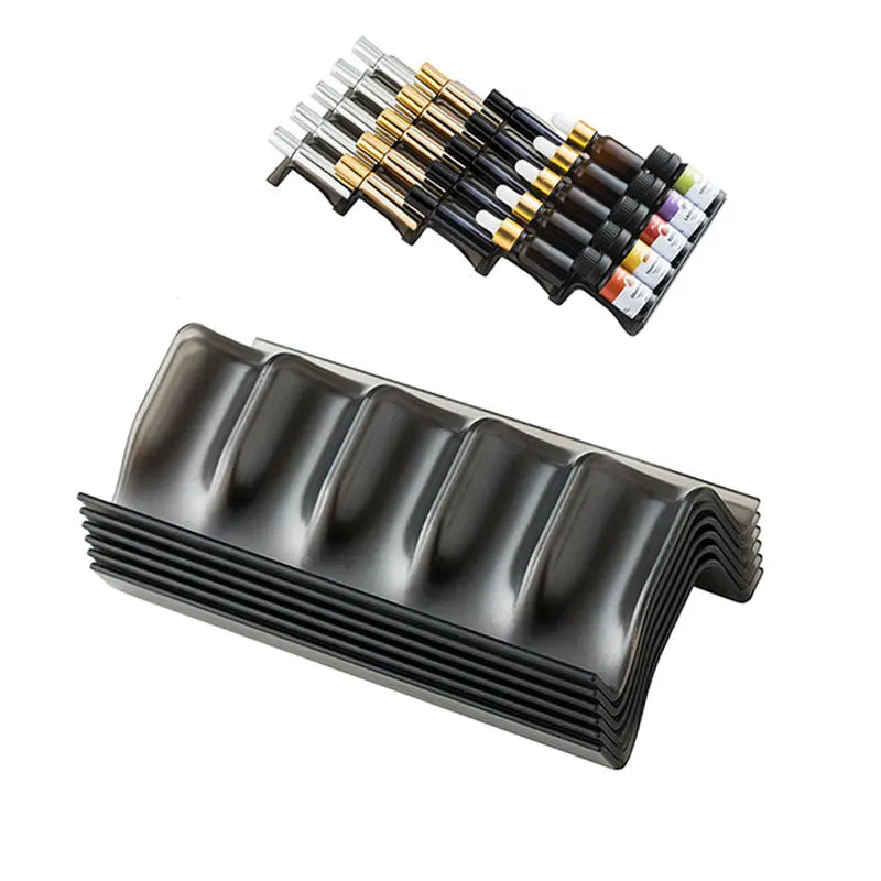 Essential Oil Stand Aromatherapy Bottles Display Shelf Nail Polish Organizer Holder Rack Drawer Storage Essential Oil Organizer