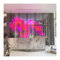 Transparent LED Advertising Screen for Retail Store Restaurant & Hotel with Animation