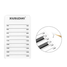 XIUSUZAKI Eyelash Extension Acrylic Crystal Lash Tray Tile Pallet Lash Holder Acrylic Hand Pallet Board for Eyelash Extensions