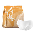 Wholesale Women Cotton Disposable White Underwear High Waist Panties for Travel Hospital Stays Underpants