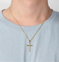 Low Price Cross Pendant Necklace Custom R.GEM. Women Girls Trendy Jewelry S925 Sterling Silver Chain Chain Good Plated