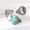Fashion Setting Rings Sterling Silver 925 Silver Semi Mountings Base Blank Ring Oval Shape Ring Making