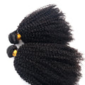 Looking Afro Kinky Curly Human Hair Weave Bundles Natural Women Black 4A 4B 4C Remy Hair Bundles MegaBDM