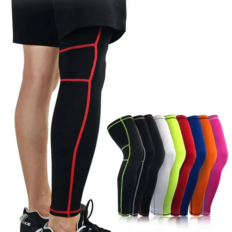 Leg Sleeves Calf Compression Sleeve Full Long Sleeves Cycling Bicycle Riding Leg Warmers