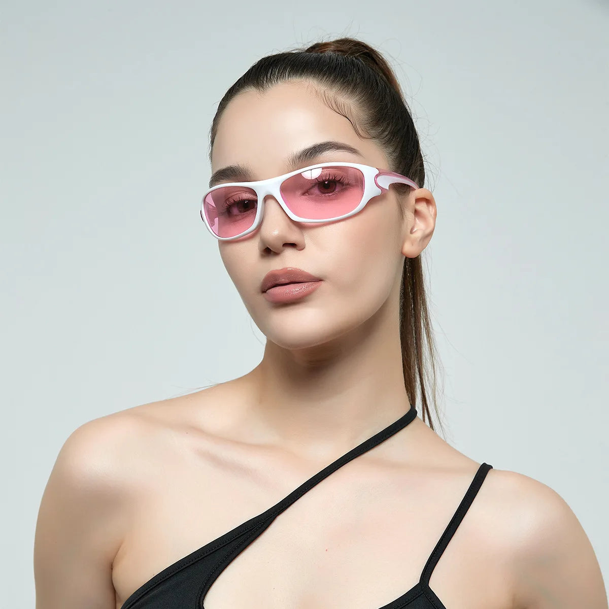 Y2002 2024 Luxury Y2k Ladies Shades Custom Logo Mens Colored Mirror Sunglasses Cycle Sports Sun Glasses Cheap High Quality