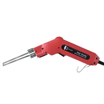Hot Knife Cutter for Melting Industrial Cloth Fabric PVC Nylon Heated Cutting Tool