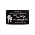 Gift Metal Cards Personalized Metal Plaque Stainless Steel Gifts Cards