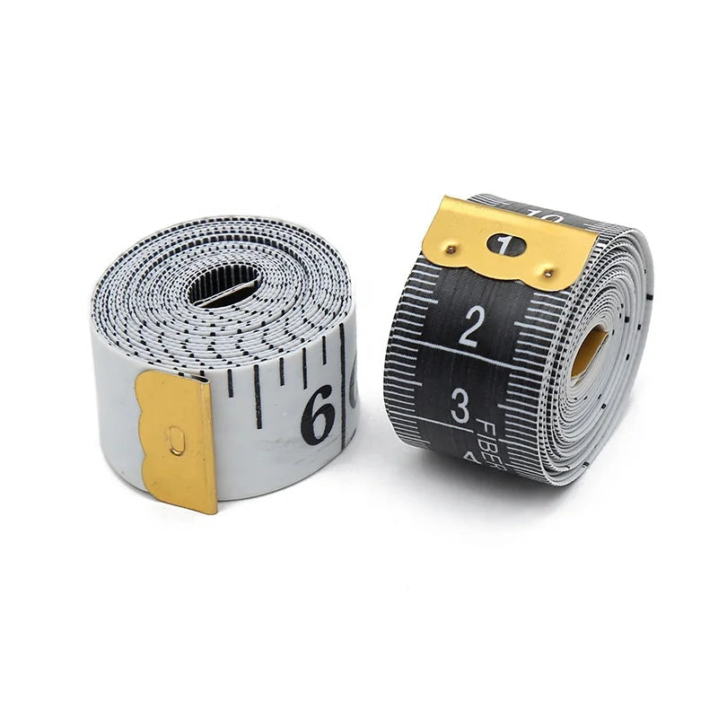 Custom Length Soft Double Scale Sewing Tape Measure Factory Logo Imprint for Body Measurements