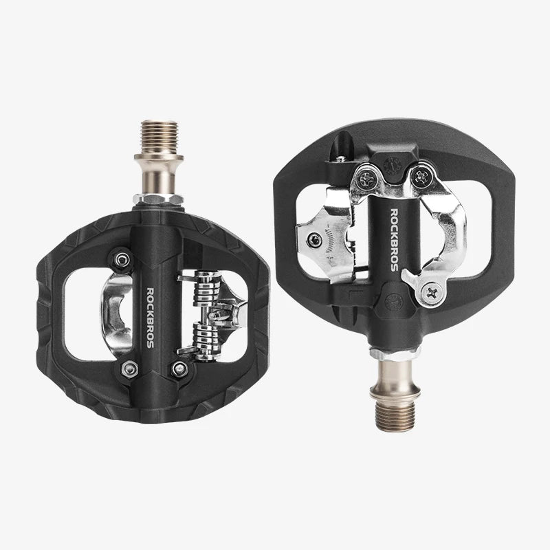 ROCKBROS  Self Locking Pedals Mtb Bike Aluminum Alloy Bicycle Pedal