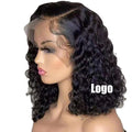 Best-selling Bob Fashion  Curly Wigs HD Front Lace Fluffy Natural and Soft  Brazilians and Vietnamese in Stock for Black Women