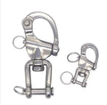High-Quality SS316 Snap Shackle with Swivel Jaw | Durable Stainless Steel Shackle for Shade Sails | Heavy-Duty Marine Hardware