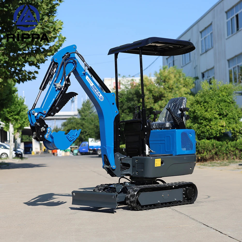 RIPPA Mini Excavator Hydraulic Crawler Mini Digger Earthmoving Machinery China Excavation Machine
