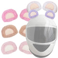 Fluff Bear Ears Full Face Helmet with Motorcycle Horn New Condition for Ski Bicycle Motorbike Cycling Applications
