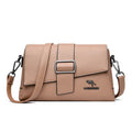 New Small Square Diamond Lattice Bag Pu Solid Zipper Fashion Single Shoulder Messenger Bag With Buckle Strap Ladies Handbag