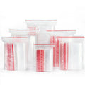 Factory Price 100pcs 12x18cm PE Jewelry Zip Lock Reclosable Plastic Clear Bags Factory Price Clear Food Gift Storage Kitchen Bag