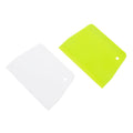 Trapezoid Scraper Spatula Fondant Cake Dough Pizza Tool Kitchen Multifunction Slicer Blade Plastic Cake Tool