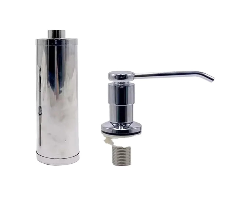Compact Size Hand Soap Dispenser Stainless Steel Premium Kitchen Soap Dispenser Sink Soap Dispenser