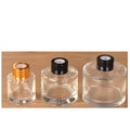 100ml 150ml 200ml Round Shape Diffuser Glass Bottle Perfume Bottle