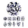 Wholesale Gra Certified Synthetic Super White d Color Moissanite Stone Price Vvs Diamond Loose Moissanite