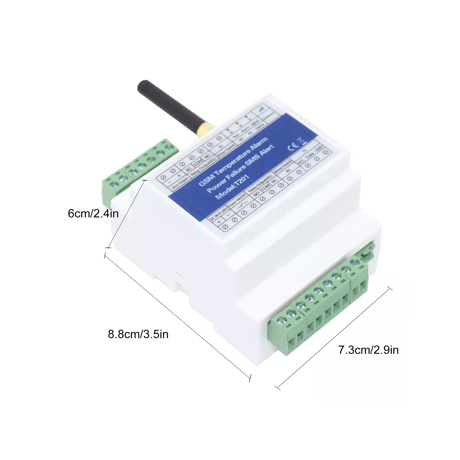 Factory Directly Sale Smart SMS Alarm T2014G GSM Temperature Humidity Authorized 200 Phone Numbers