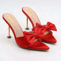 Y Wholesale New Designer Luxury Women High Thin Heels Dress Shoes Fashion Female Slippers Ladies Heeled Sandals
