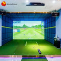 Factory Price Indoor Golf Simulator Business Sports Zone Golf Simulator for Amusement Park