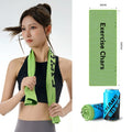 New Green Outdoor Neck Gym Fitness Sport Cooling Towel Customized Quick Dry Cool Towel With Bottle