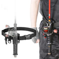 LETOYO Fishing Rod Waist Belt Rod Holder Bracket Portable Fishing Belt Waist Wholesale Waist Belt Fishing Rod Holder
