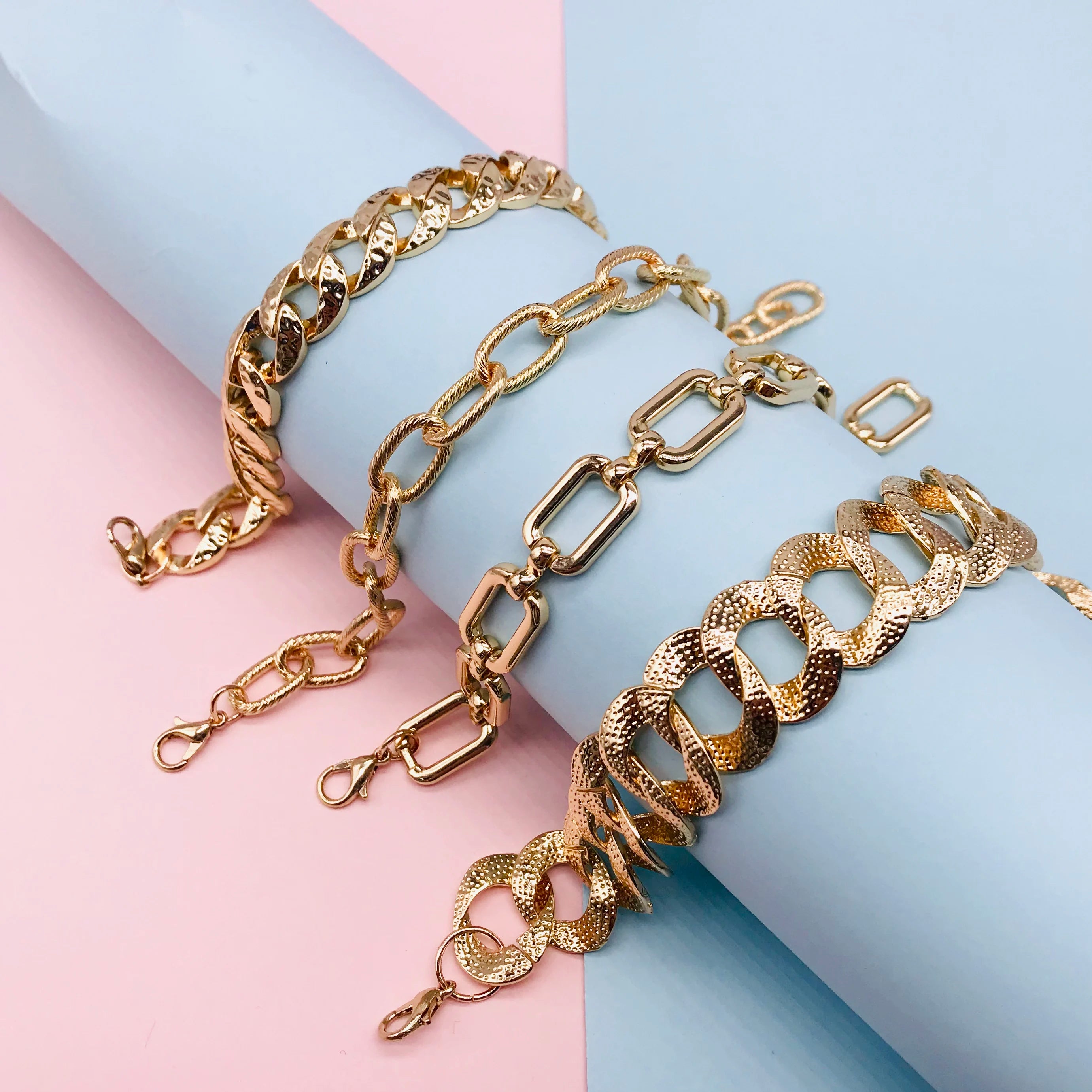 Simple Chain Series Bracelet Fashionable Charm Jewelry Adjustable Chain Bracelet