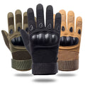 Outdoor Sport Protective Full Finger Assault Tactical Gloves for Motorbike Riding & Cycling Polyester Molle Equipment