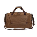 Online Wholesale Supplier Large Capacity Unisex Solid Color Luggage with Handbag Canvas Travel Bag