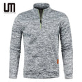 2025 Liu Ming Trending Fashion Autumn Men's Clothing Casual Loose Long Sleeve Pullover Zipper Plus Size 5XL Knitted Sweatshirt