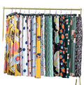 Wholesale Pajama Pants Viscose Thin Wide Leg Summer Pants Boho Palazzo Long Pants