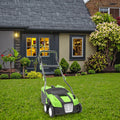 VERTAK Electric Lawn Rake Scarifier Hand Durable Excavator Grass Lawn Dethatcher Rake