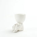 Handmade European Porcelain Decorative Flower Pot Glazed Finish Minimalist Design Multi-color Various Shapes Garden Home Use