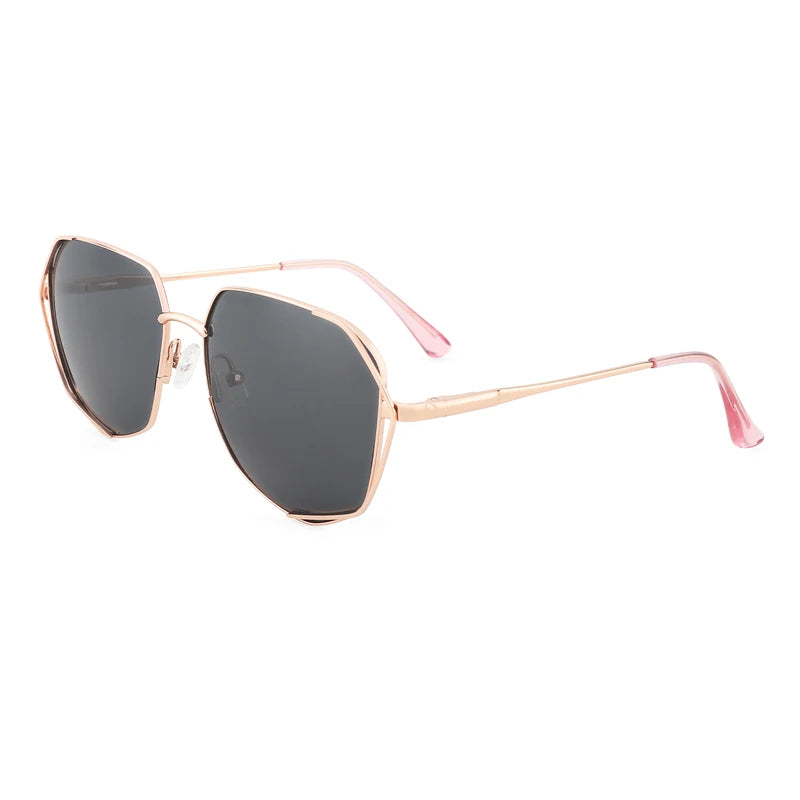Fashion Hot Sale Metal Frame Sunglasses Women Custom logo Trendy Sun Glasses Gafa Men Polarized Design
