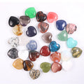 DIY Wholesale Price Quartz Rose Quartz Crystal Hearts Gemstone Hearts