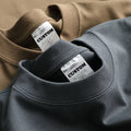 Heavy Weight Luxury Tshirt 100% Cotton Custom Logo Print Boxy Fit Oversize Short Length Jersey Men's T-Shirt Neck MegaBDM